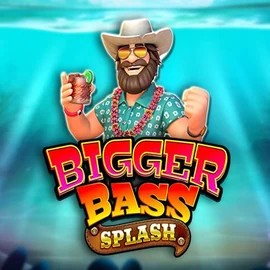Slots logo of Bigger Bass Splash from Pragmatic Play at Realz Casino
