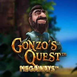 Gonzo's Quest Megaways logo – Slots by Red Tiger Gaming at Realz Casino