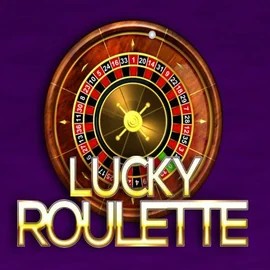 Lucky Roulette online game logo by Belatra Games on casinorealz.ca