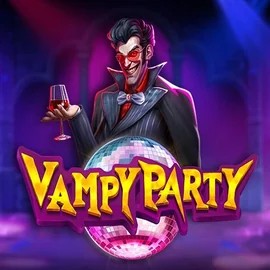 Vampy Party logo by Pragmatic Play at Realz Casino